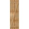 Ekena Millwork Joined Board-n-Batten Shutters w/Z-Bar, Rough Sawn Western Red Cedar, 21 1/2W x 70H, PR RBJ06Z21X070RWR - alternate 2